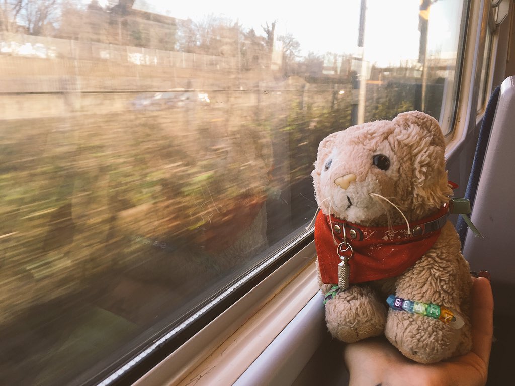 TobuscusSeary's tweet photo. Off into #London today to do some #Exploring. I might RAWR at some buildings. :D https://t.co/ySBCMhQUwy