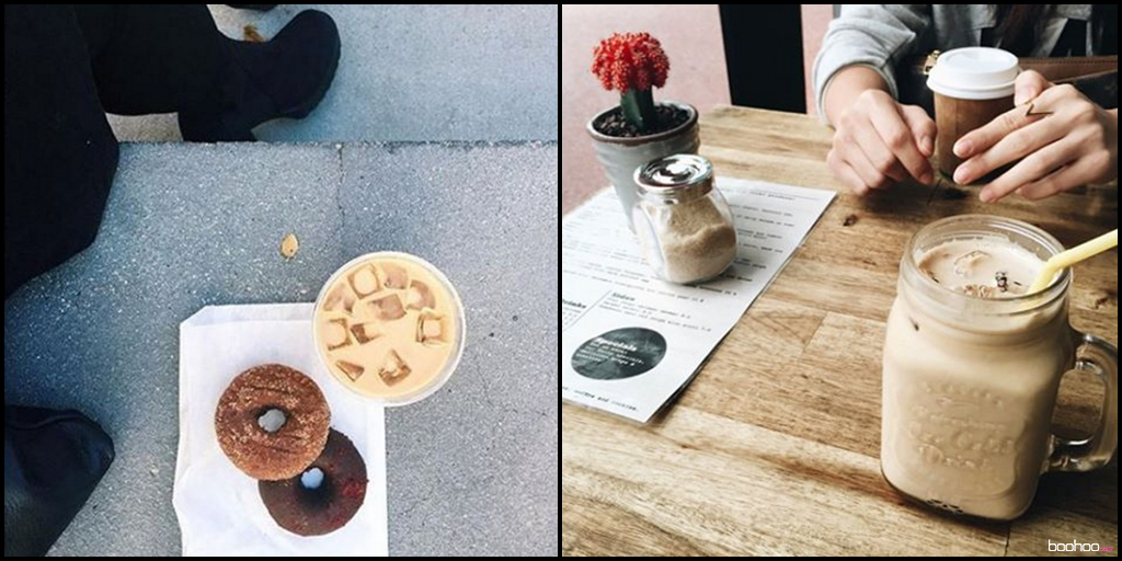 Wat we nodig hebben op dinsdagochtend! #coffee #donut