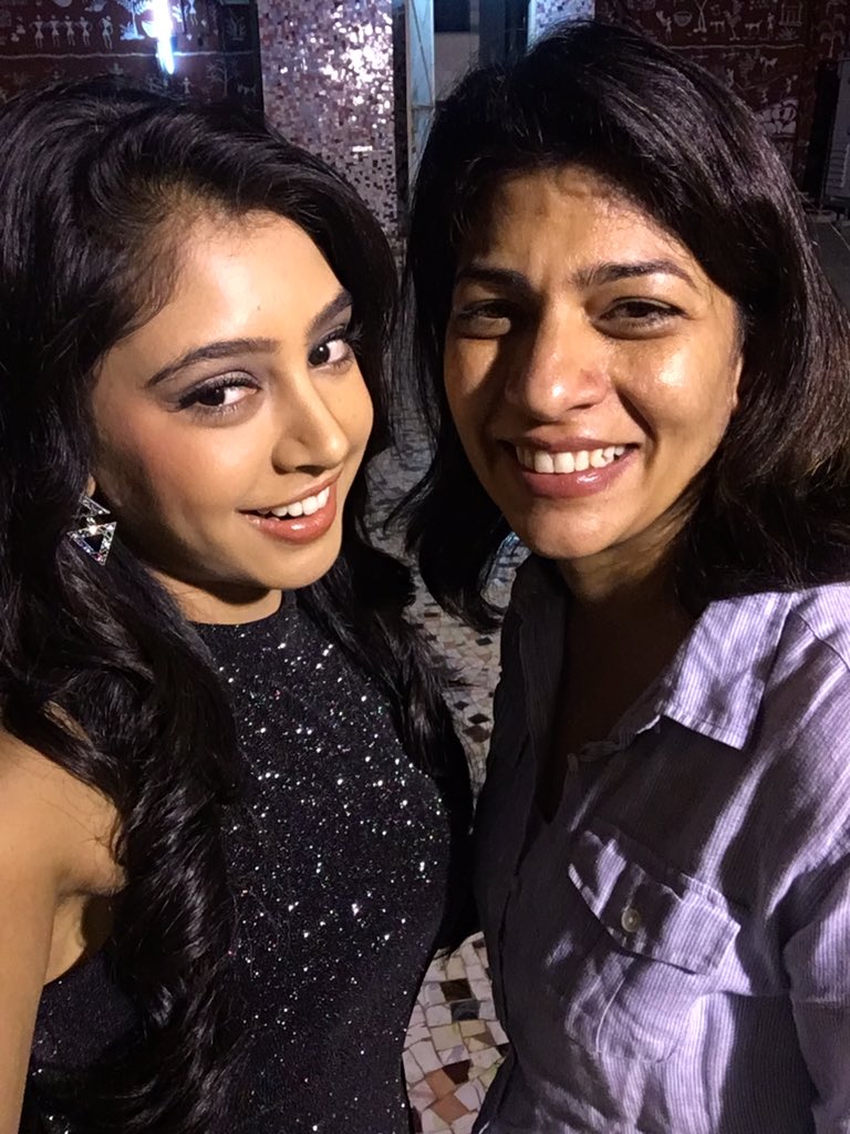 niti_taylor's tweet image. With the leading lady❤️
