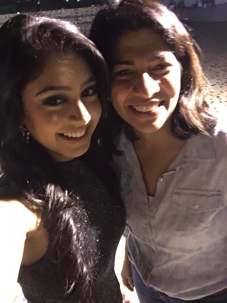 niti_taylor's tweet image. With the leading lady❤️