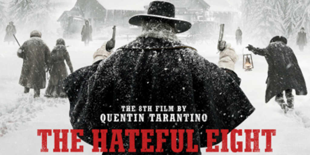 Euroscoop_BE's tweet photo. Op 5 januari draait de nieuwe #Tarantino in onze bioscopen. Wat vind je van de trailer? https://t.co/XuVS1xZv2f https://t.co/RLMhkrf3gs