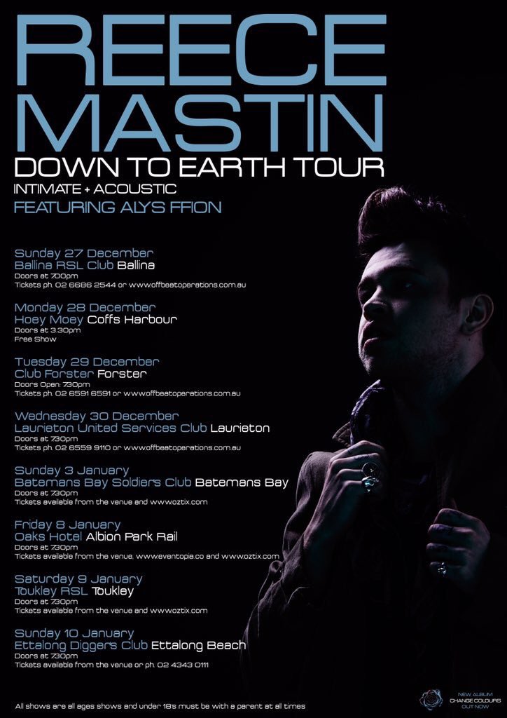 StreetTeamRMFC's tweet photo. Hey guys! @reecemastin has began his down to earth tour and here's the dates! Please try get along to a show! https://t.co/8Jh2ppjvtE
