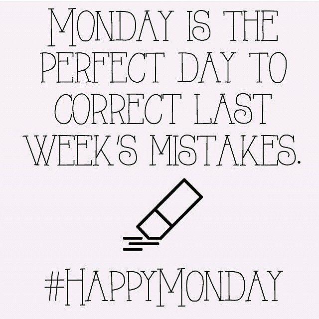 Happy Monday!