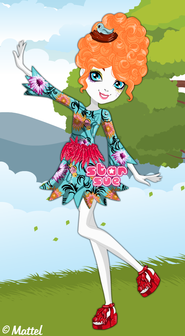 Forest Pixies Featherly Dress Up Game 