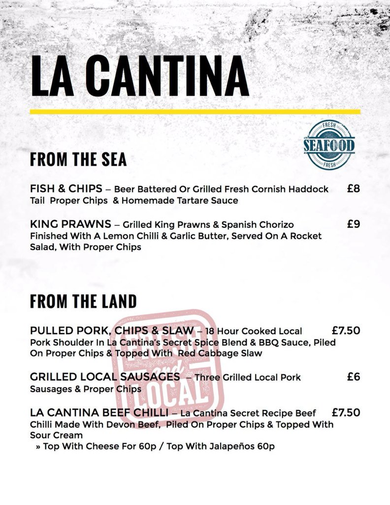 bfkdevon's tweet image. Tonight's menu, cooking in Exminster 5.30pm -  8.30pm #exeter #devon #fresh #local #burgers #seafood #pulledpork