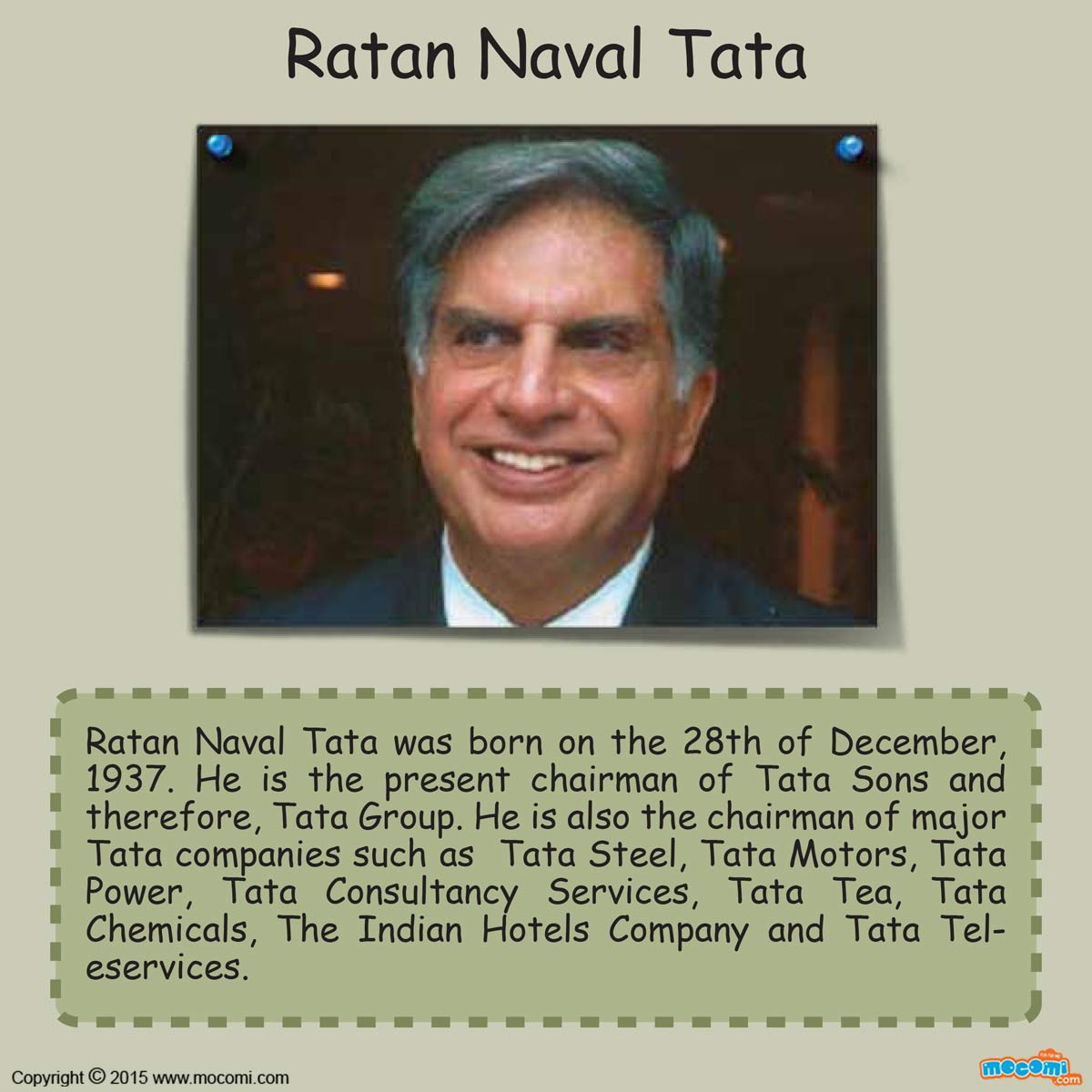 A very happy birthday to Mr. Ratan Tata.    