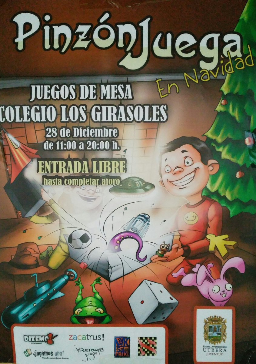 Seguimos con nuestras jornadas de #juegosdemesa en estas fechas navideñas, ¡ven a jugar!