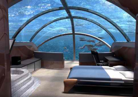 The first undersea resort in the world.