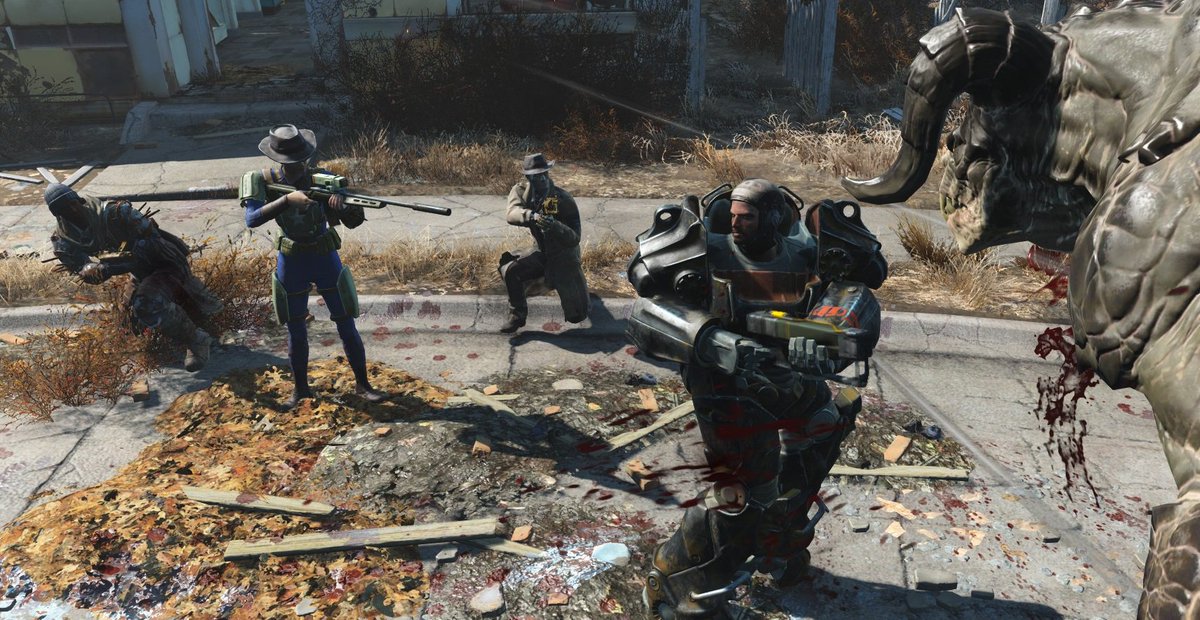 bethesda's tweet photo. #WastelandResolution - Spend more time with loved ones #HappyNewYear https://t.co/Sr9cKF4Gq1