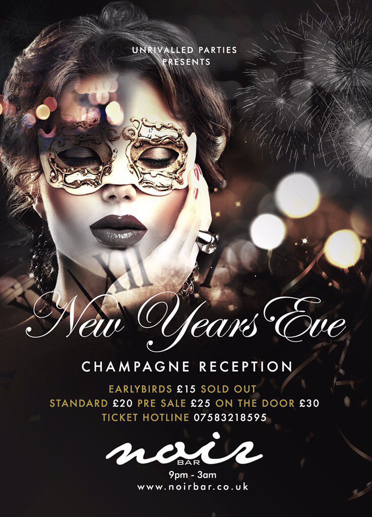 New Year's Eve 220 tickets sold 30 remaining then 100 left on the door buy yours online now on our website