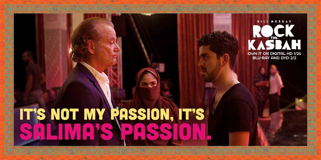 It's all about the talent. #RockTheKasbah