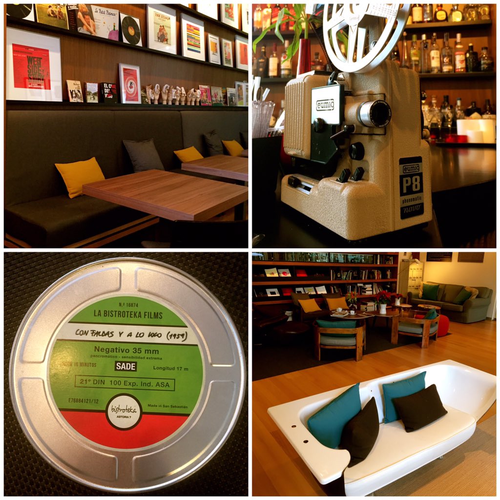 le_carburateur's tweet photo. Pause Déjeuner Sympa ! #astoria7 #hotelastoria7 #donostia #club #bistroteka #cinema #actores #pellicula #amara https://t.co/x1eHVoKFJ8