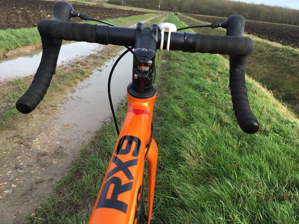 JasonBradbury's tweet photo. RX9 country @orangebikes Lincolnshire wetlands https://t.co/lYstykWyGv