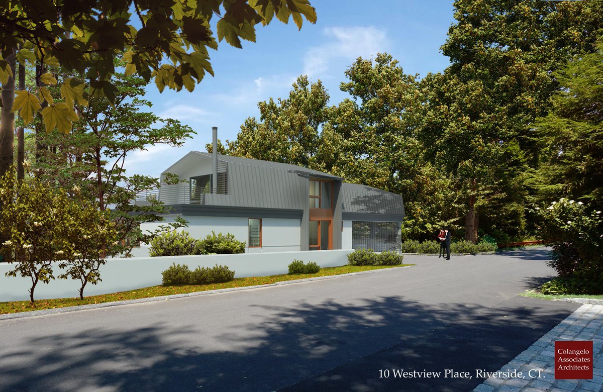 ColangeloArchCT's tweet photo. #contemporary #dreamhome #house #residence #GreenwichCT #StamfordCT #architecture #renderign #mondaymotivation #home https://t.co/DarWJtCMXP