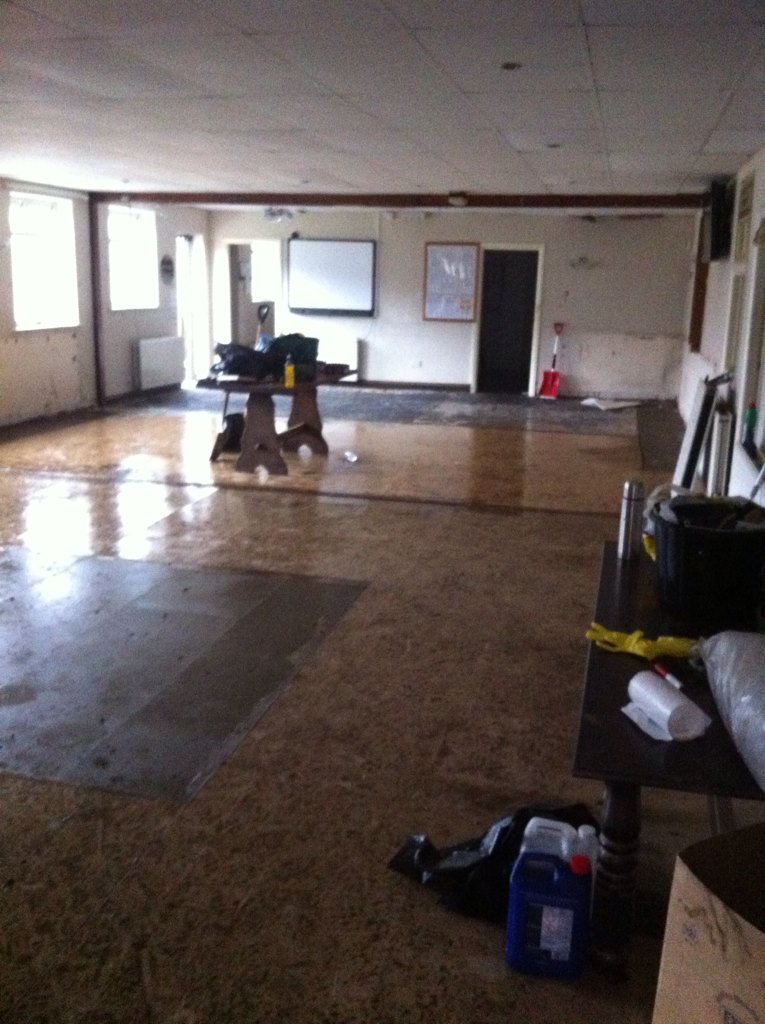 <a href="/sowerbybridgecc/">Sowerby Bridge CC</a> club totally gutted - as we all are! Thanks to <a href="/SBCI_CC/">SBCI Cricket Club</a> lads who helped out today. Much appreciated