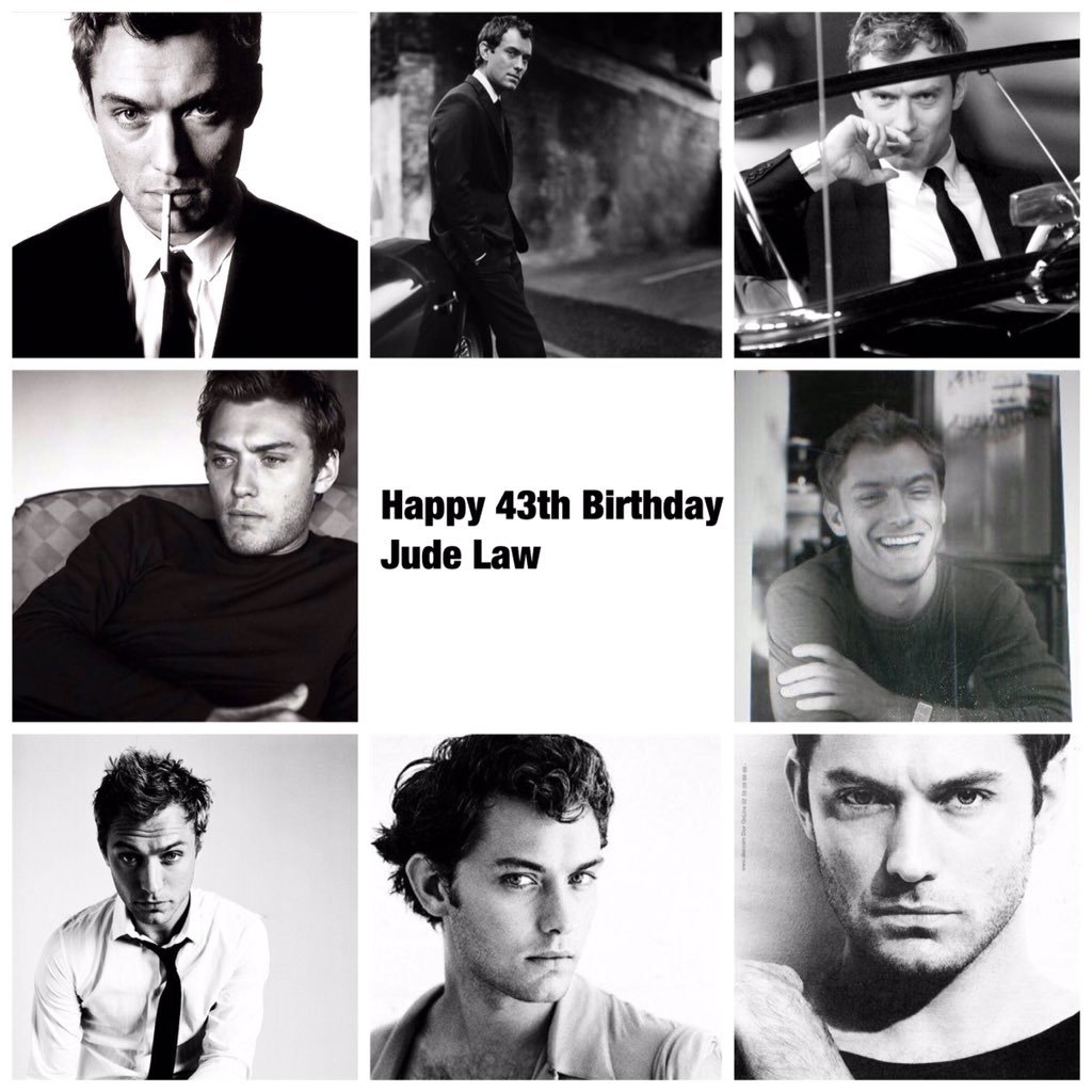 Happy 43th Birthday Jude Law 