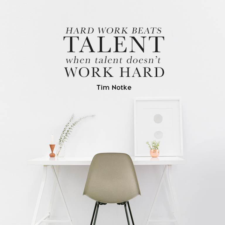 NilsSmith's tweet photo. Hard work beats talent when talent doesn’t work hard. – Tim Notke https://t.co/L42zRGhbU0