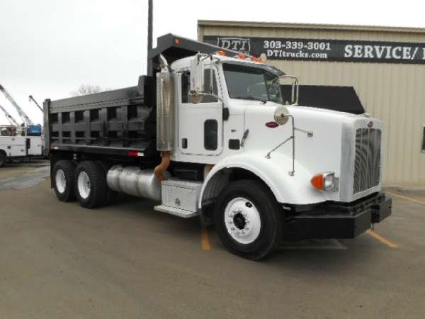 ow.ly/Wmm9r Dump truck for sale: 2008 #Peterbilt 365 Tandem Axle Day, Caterpillar C13 TDE 350hp #truck