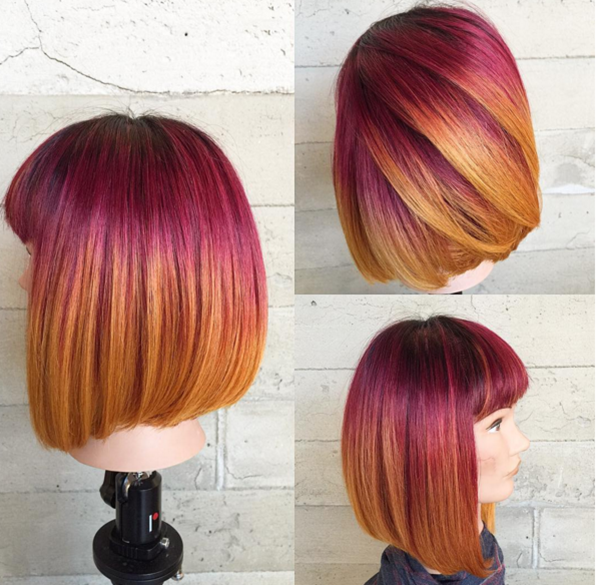matrixfamily's tweet photo. We can’t take our eyes off this color! It’s a beautiful blend of our favs: #SoBoost #ColorSync #Colorgraphics! https://t.co/a4nH5fMaCY