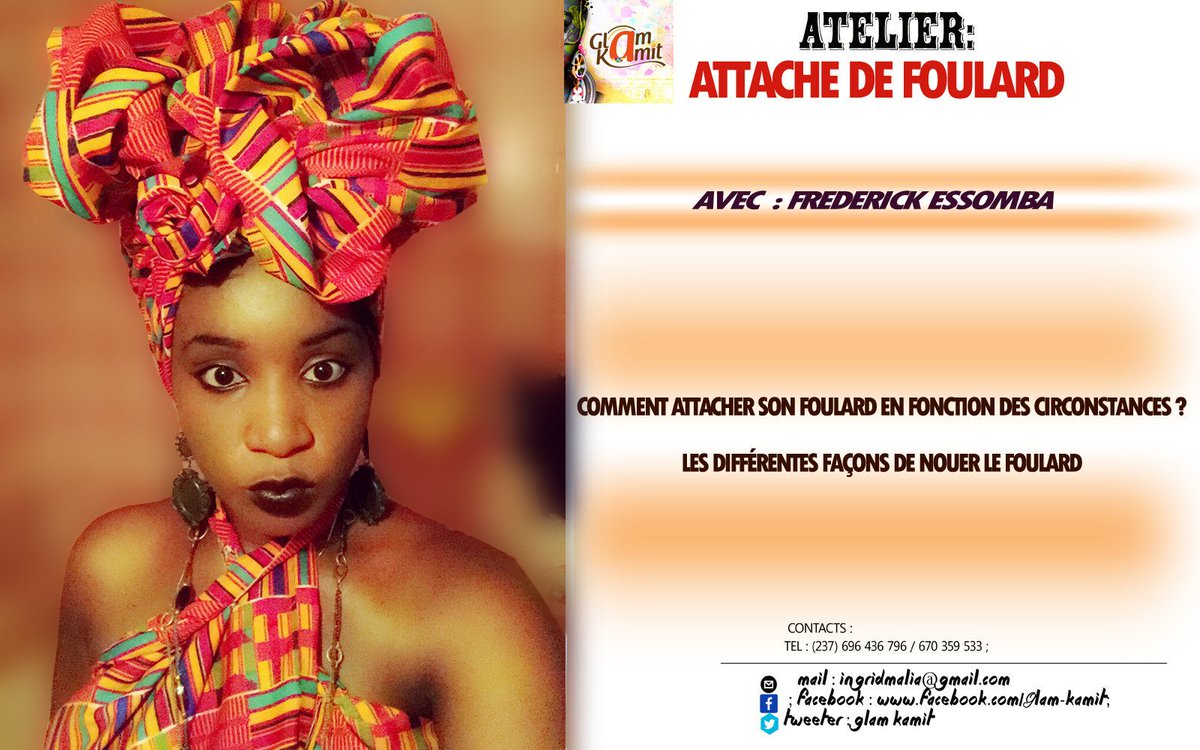 arts_roots's tweet photo. Demain GLAM KAMIT ACT 1...
ESPACE ÉPHÉMÈRE À BASTOS (derrière laboratoire Meka) https://t.co/ZveGYp4xAO