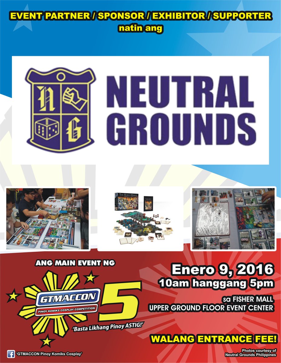 GTMACCON's tweet photo. #GTMACCON5MainEvent #NeutralGrounds https://t.co/xvSeaZvoYN