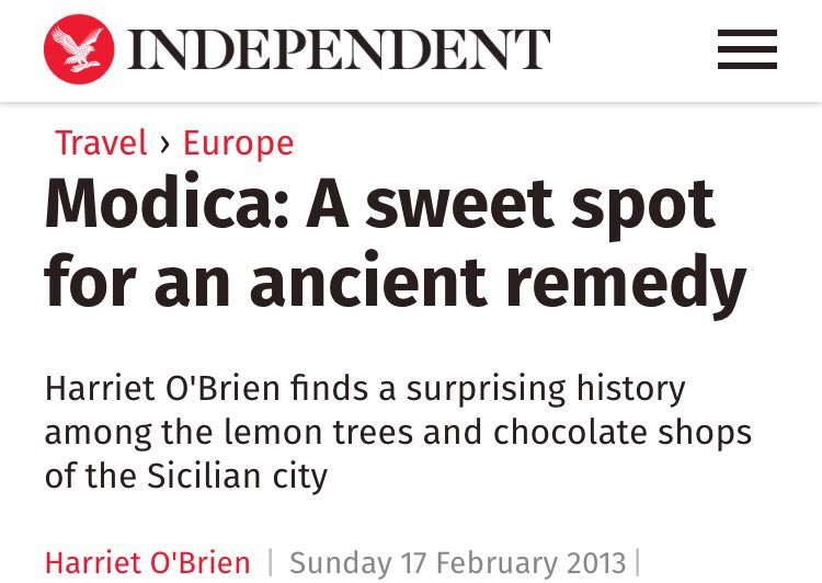 bonajuto's tweet photo. Modica: A sweet spot for an ancient remedy https://t.co/GQV2jBWBmP #Bonajuto #modica #cioccolatodimodica https://t.co/Z4Gs7tktTo