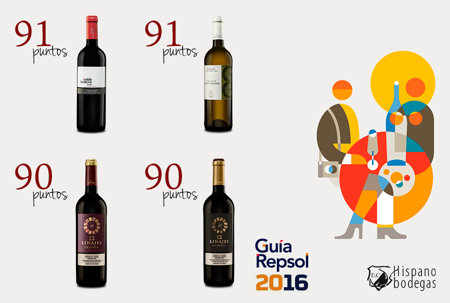 Hispanobodegas's tweet photo. VINOS SOBRESALIENTES!
Encantados de compartir nuestras puntuaciones en la nueva #GuiaRepsol2016 ¡Seguimos arriba! https://t.co/eWPIXYWvYv