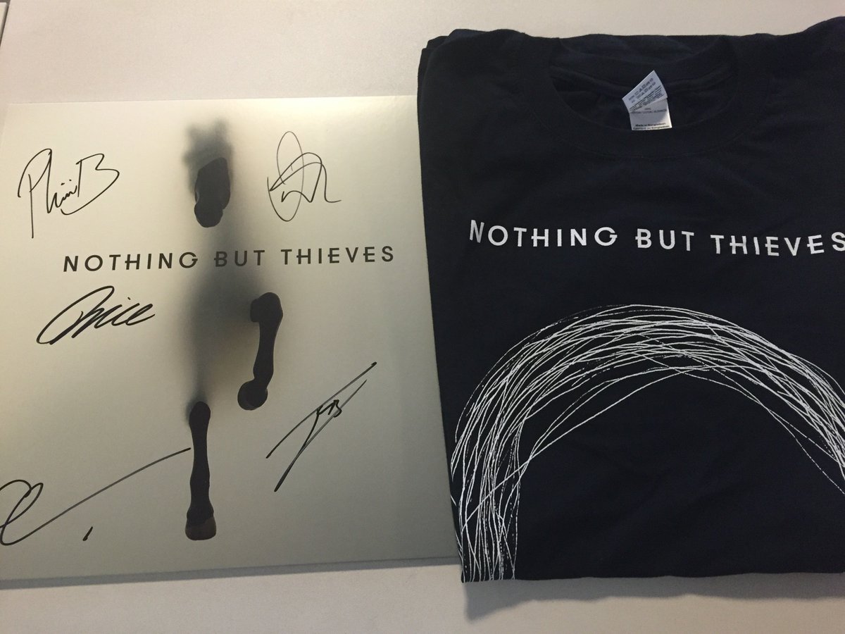 NBThieves's tweet photo. :: #Day4 - A signed vinyl &amp; limited edition tee... Retweet the post on the link to win - https://t.co/aBjFge5jxU :: https://t.co/ck9OzLdH9g