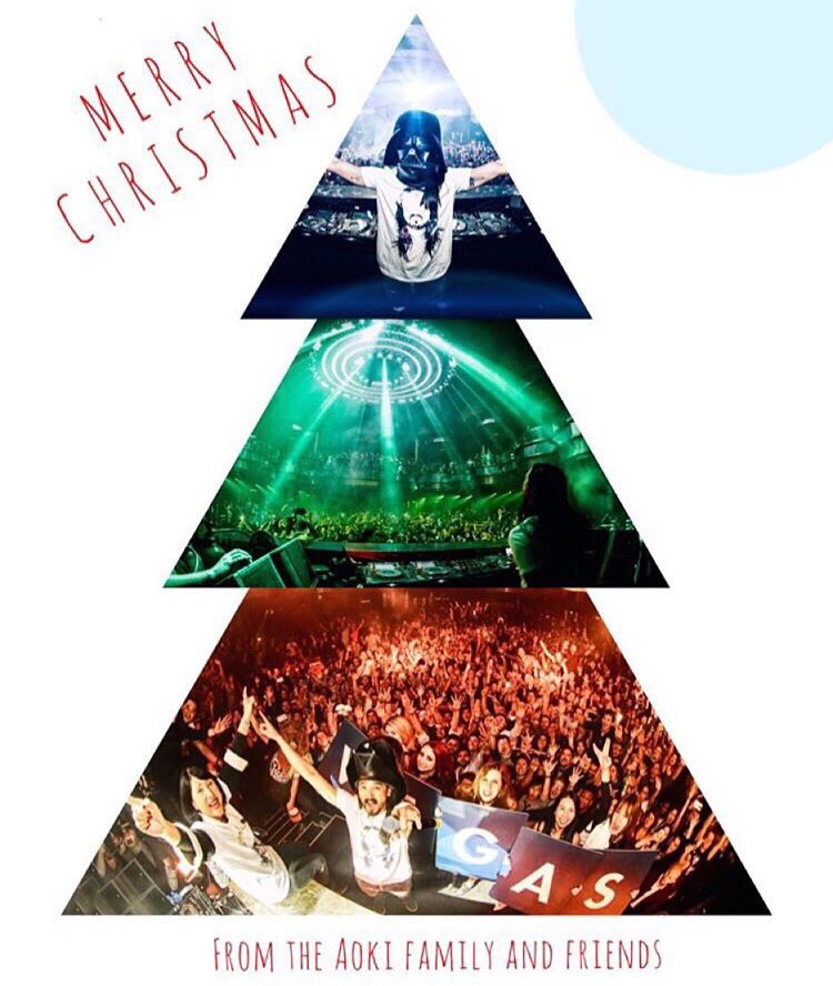 The Aoki Christmas Card 2015 from @OmniaLasVegas 🎅🏼🎅🏼🎅🏼 https://t.co/eu0m7MjZ5F