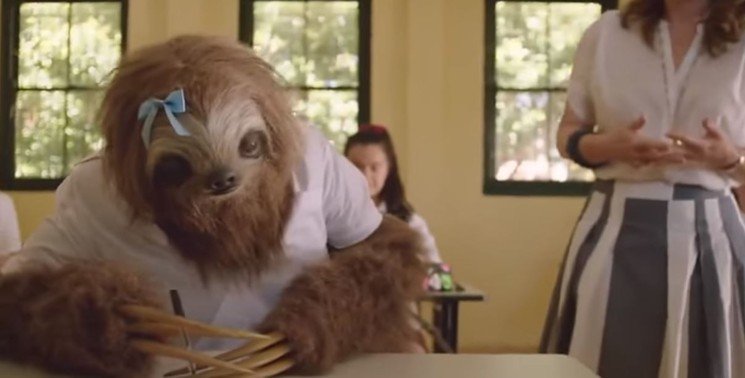 VICE's tweet photo. As 2015 comes to a close, the internet is having a good laugh at "Stoner Sloth": https://t.co/pj5zpxlQsr https://t.co/vjGCwIoA6z