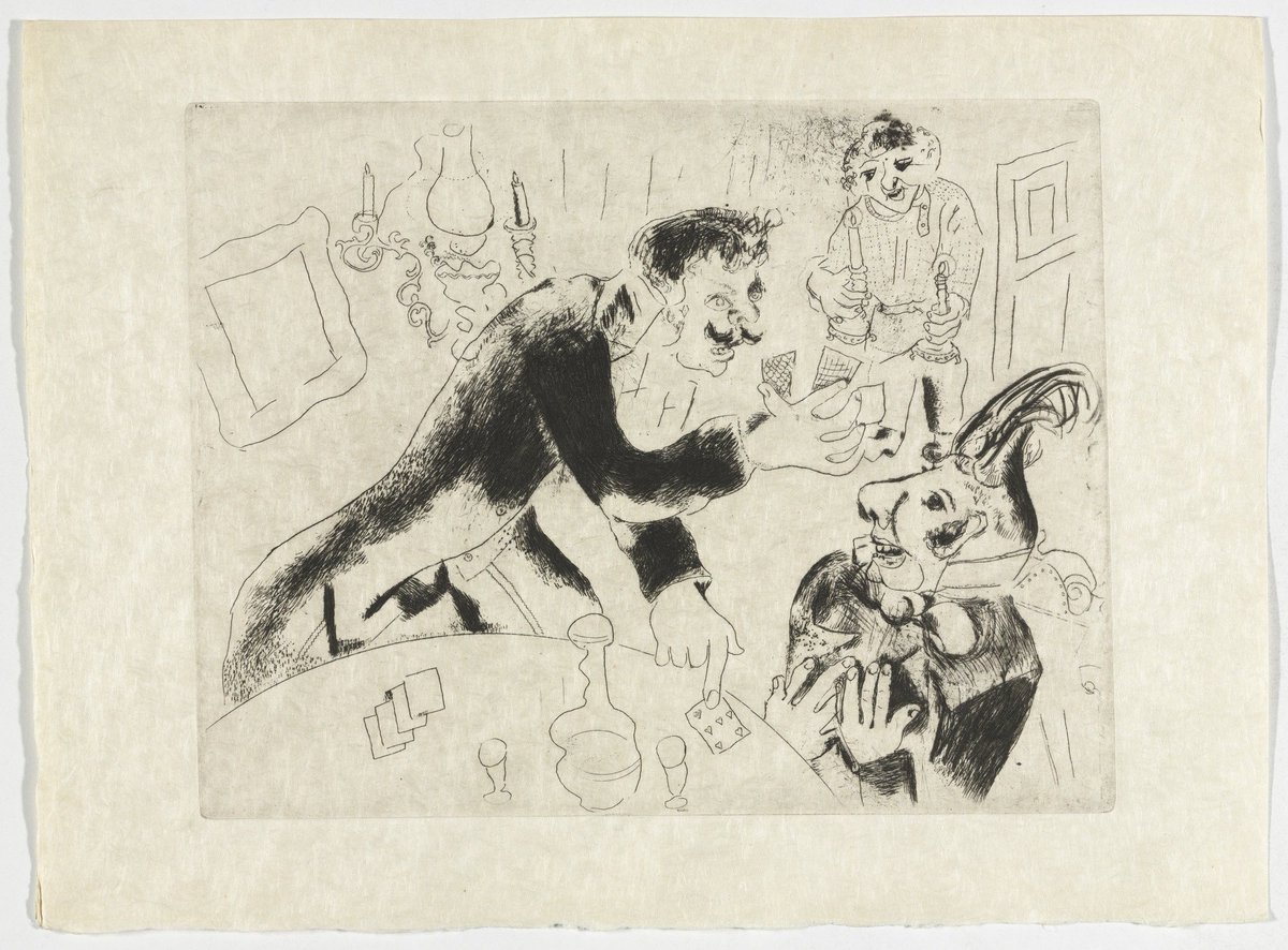 AIGAdesign's tweet image. #nationalcardplayingday 🃏
Marc Chagall's The Playing Cards, 1923-48 @MuseumModernArt bit.ly/1QWIwRq