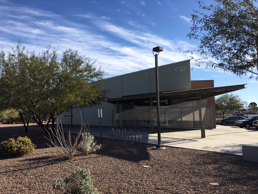 FlowingLIB's tweet photo. Good Morning from the Flowing Wells Branch! #PCPL #bluesky https://t.co/Nu26pspAjw