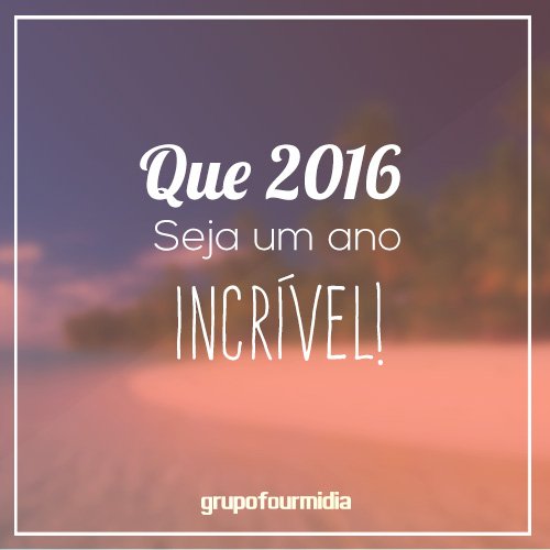 grupofourmidia's tweet photo. Feliz Ano Novo! #grupofourmidia #vem2016 https://t.co/c3gNMc2UKB