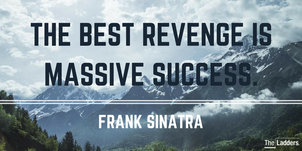 Focus less on how others view you, and more time fostering your own success. #Mondaymotivation from Frank Sinatra.