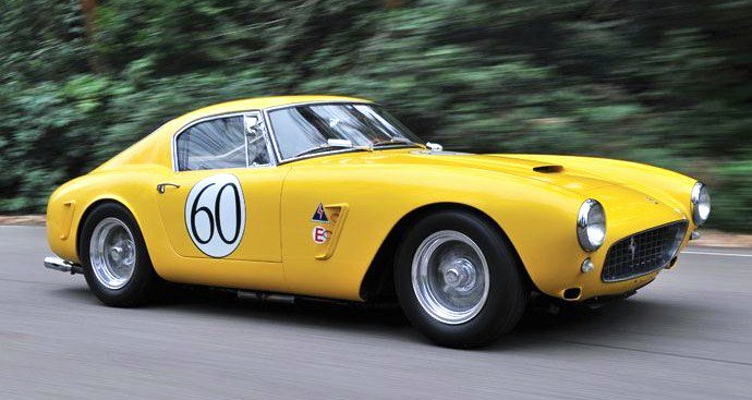 Every auctionhouse dream:Ferrari250GT SWB Berlinetta lightweight Alu body race car,some experts say best Ferr.of 60'