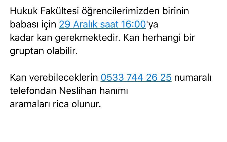 Önemlidir! Ne kadar çok insana ulaşabilirsek arkadaşımıza o kadar yardımcı oluruz. Duyarlılığınız için teşekkürler..