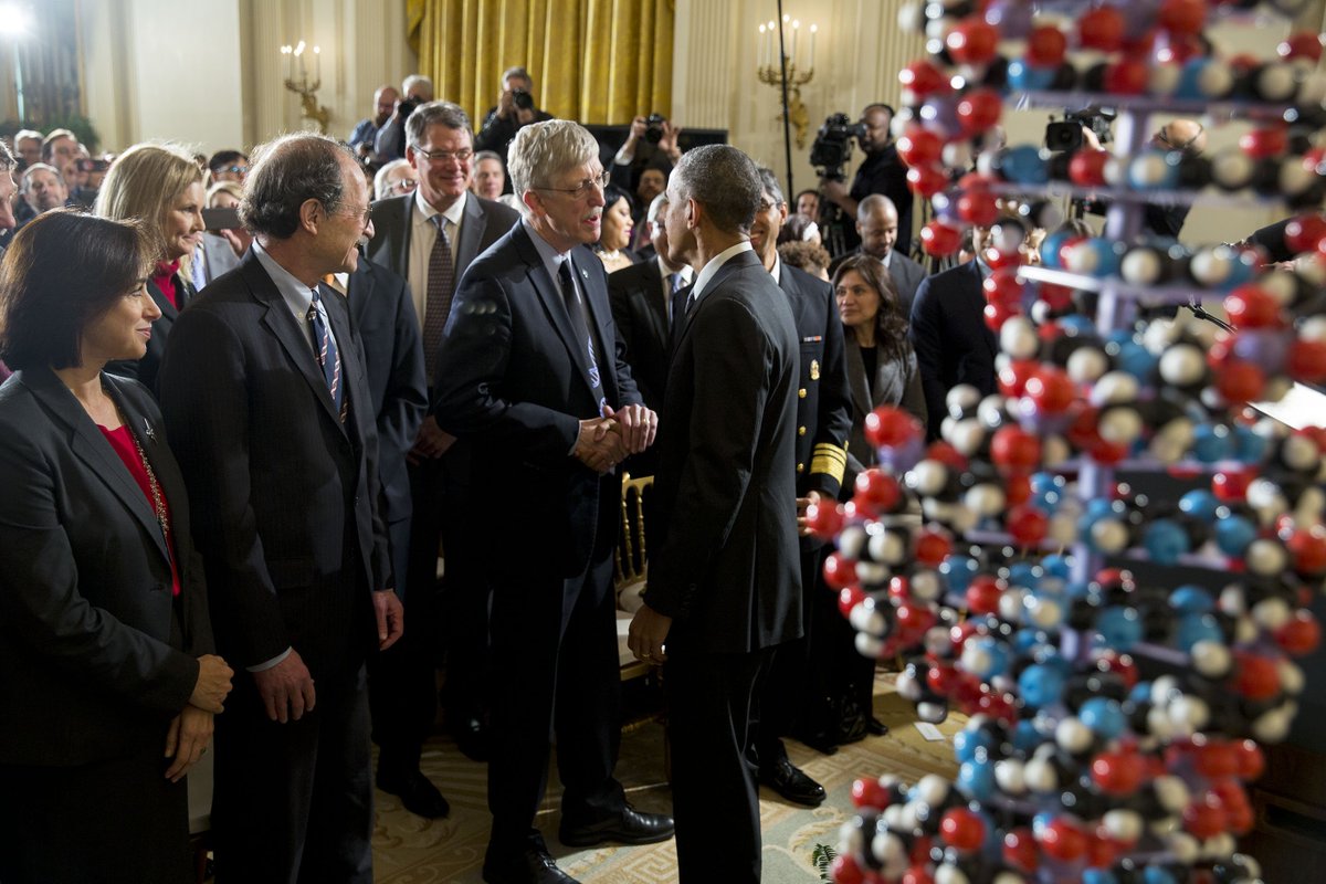 #2015atHHS: <a href="/POTUS/">President Donald J. Trump</a> launched the #PrecisionMedicine Initiative → 1.usa.gov/1FwZsEa