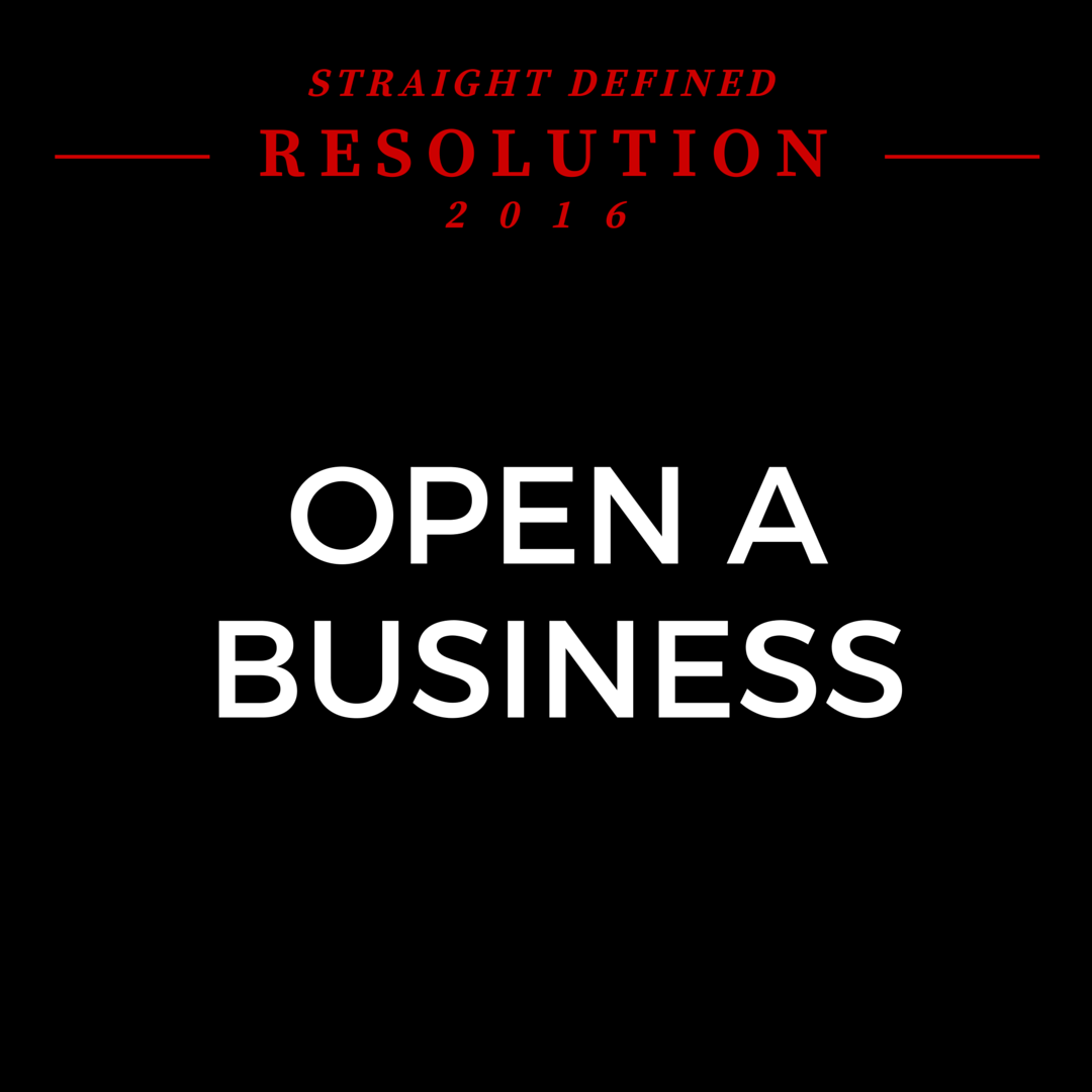 straightdefined's tweet photo. Ever wanted to open a business? Why not now? #straightdefined #newyearsresolution https://t.co/JiLuhewpg2