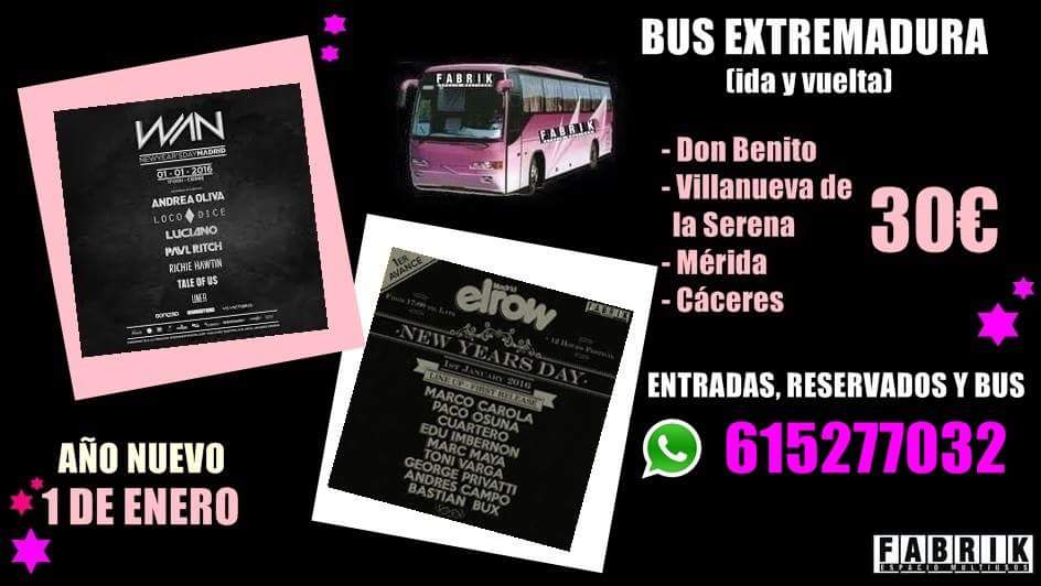 rrppcaceres's tweet photo. ¡ÚLTIMAS PLAZAS DE BUS ROW ~ WAN!

▶ 30€ i/v ◀

▶ ☎615277032 ◀ https://t.co/tdU95PZBo2