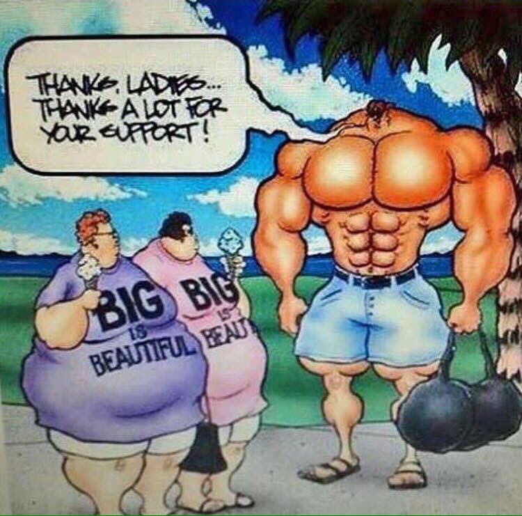 😂 #BigIsBeautiful