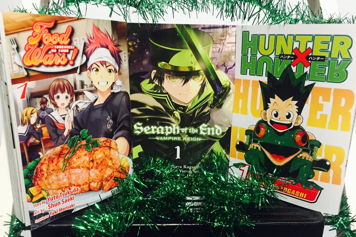 VIZMedia's tweet image. With Barnes and Noble's B2G1 sale on ALL MANGA you can start not just one new series, but three! Sale lasts til 1/18