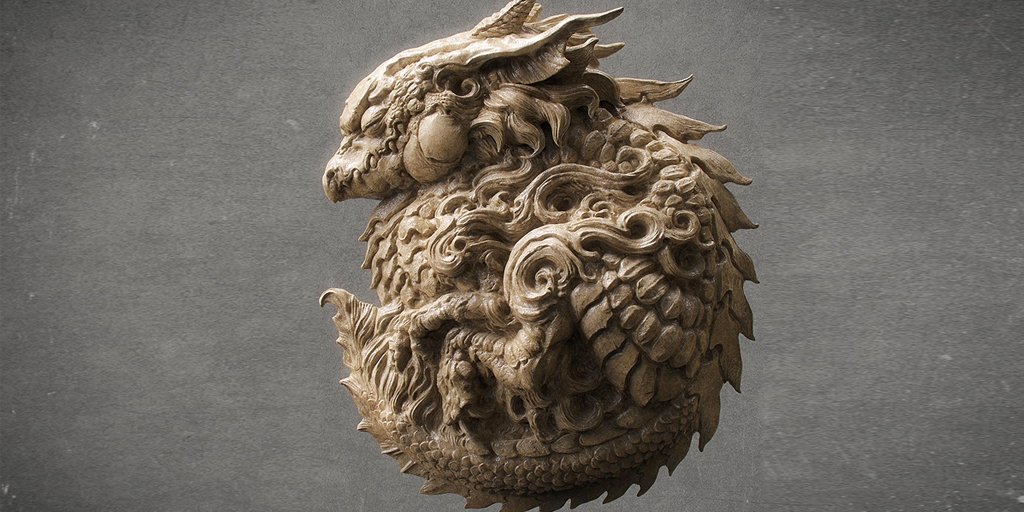 maxonzbrush's tweet image. Zhelong Xu has some Top Row artwork for your viewing pleasure over at ZBrushCentral #ZBrush zbru.sh/1d9
