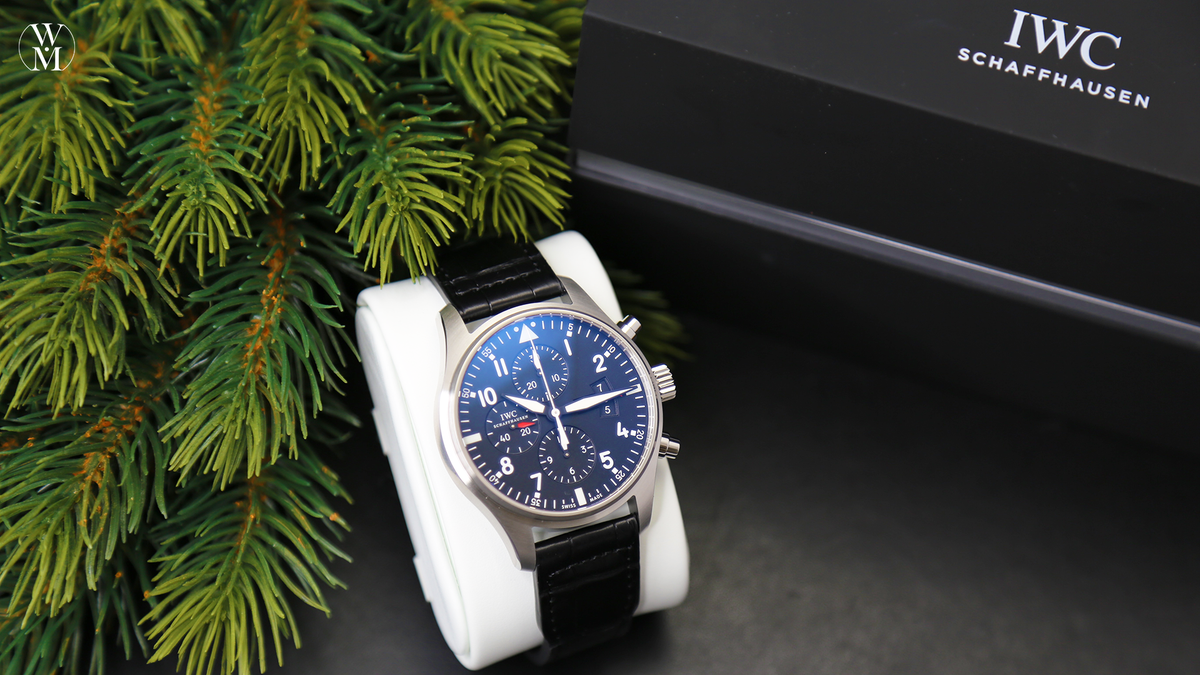 watchmaster's tweet photo. How does €1510 off sound for this IWC Pilots Chronograph? #deals #steals #iwc https://t.co/WlFsFRylWH https://t.co/wgtd4o4PZy