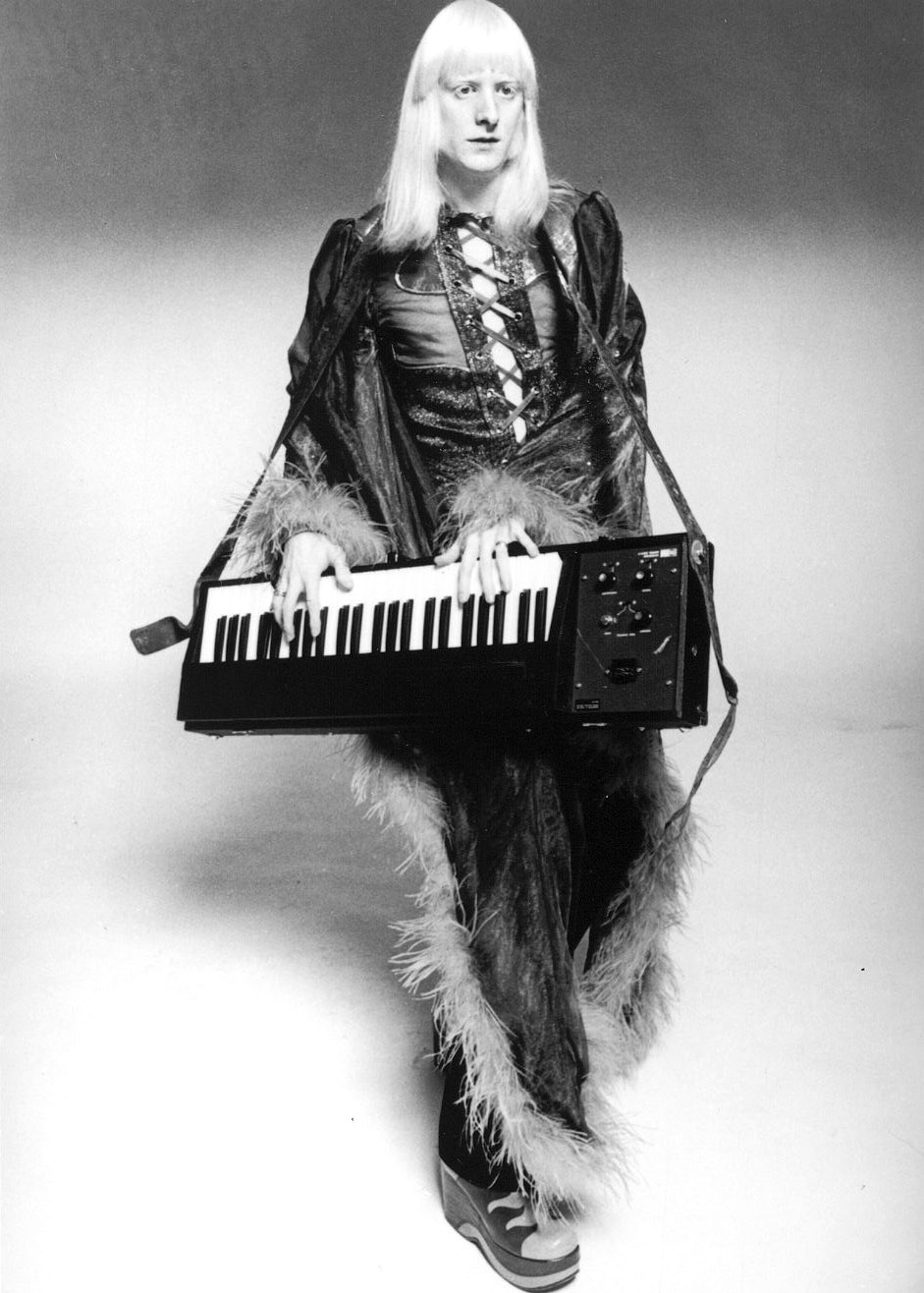 Happy Birthday to Edgar Winter ! Keyboards, Vocals and Saxophone, Edgar Winter Group. Born Beaumont,TX 1946 