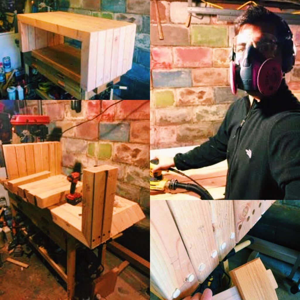 COWORKRS's tweet photo. Custom coffee table made by one of our founders, Zev | Made by Coworkrs, for Coworkrs #AtHomeAtWork https://t.co/HwPEmJnCcW