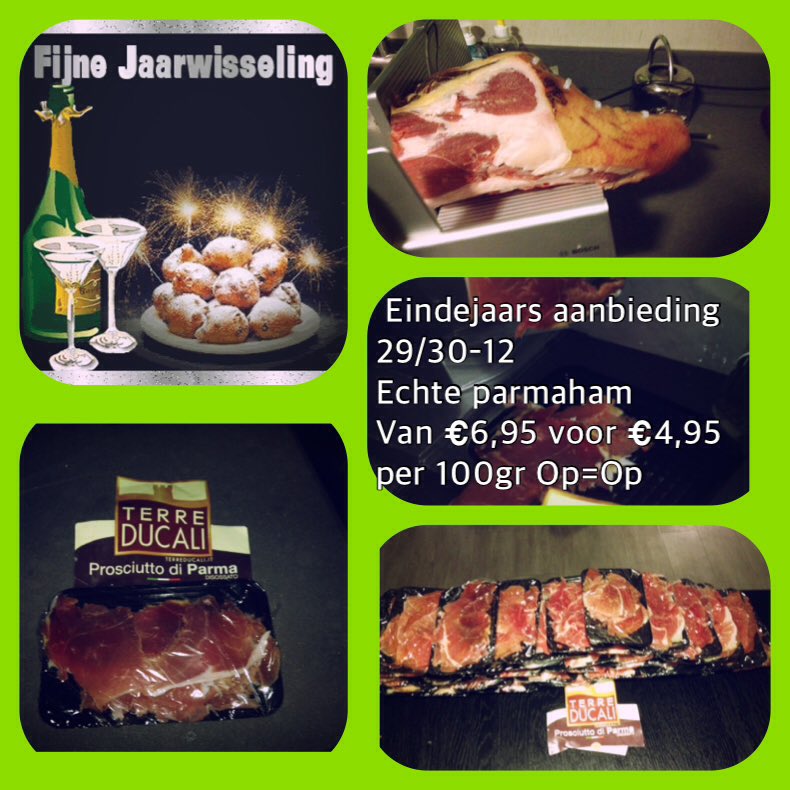 Onze 2015 uitsmijter. Op=op.