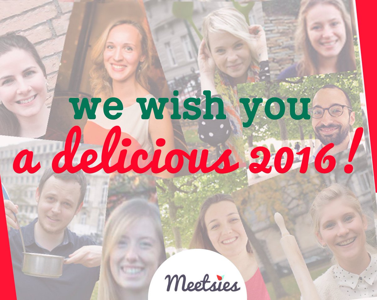 Meetsies's tweet photo. Recipe for a delicious 2016 : a pinch of good moments, a handful of friendly people, and a few spoons of smile https://t.co/1IYN3wVP5G