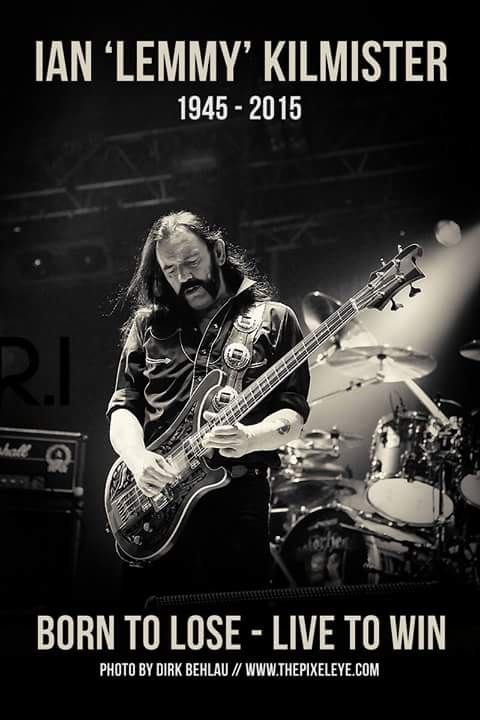 Bathead_EBM's tweet photo. R.I.P. #Lemmy Kilmister! #motördead https://t.co/gygs9nOkCl