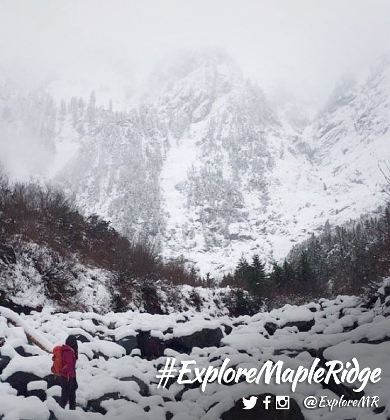 Michelle Zazulak exploring the great #GoldenEarsMountains. Simply breathtaking. Now get out and #exploremapleridge!