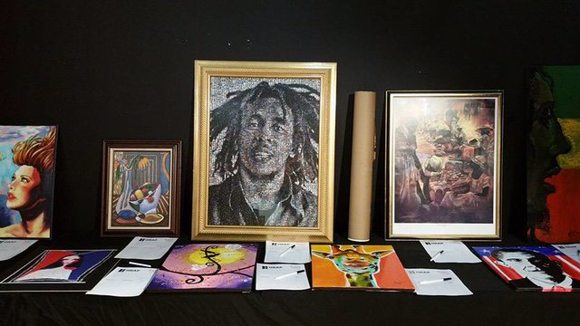 hrapinc's tweet photo. Some of the art pieces from HRAP's Wine & Art Silent Auction 2015. #TeamHRAP. https://t.co/iJV26BVdfn